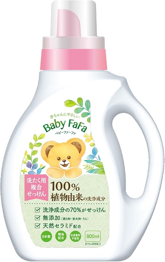 Amazon ベビーファーファ 洗たく用複合石けん 800ml ファーファ 液体洗剤