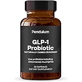 Pendulum GLP-1 Probiotic – Supports Appetite Control and Craving Management, Naturally | Improves Regularity & Gut Health with Akkermansia & Other Strains (30 Capsules)