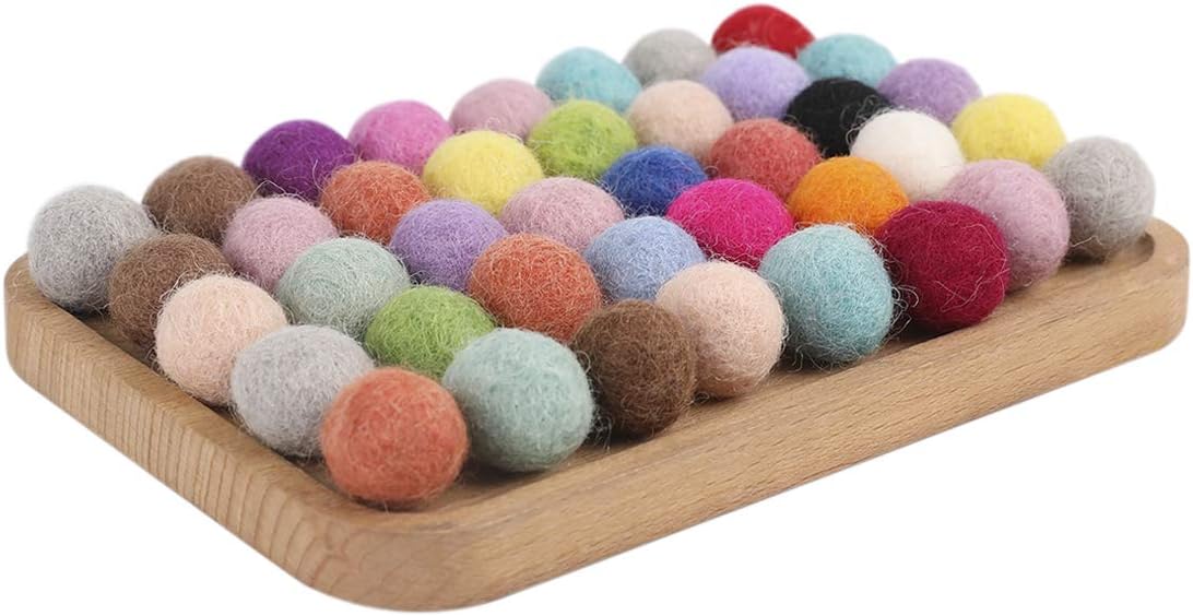 felt wool balls