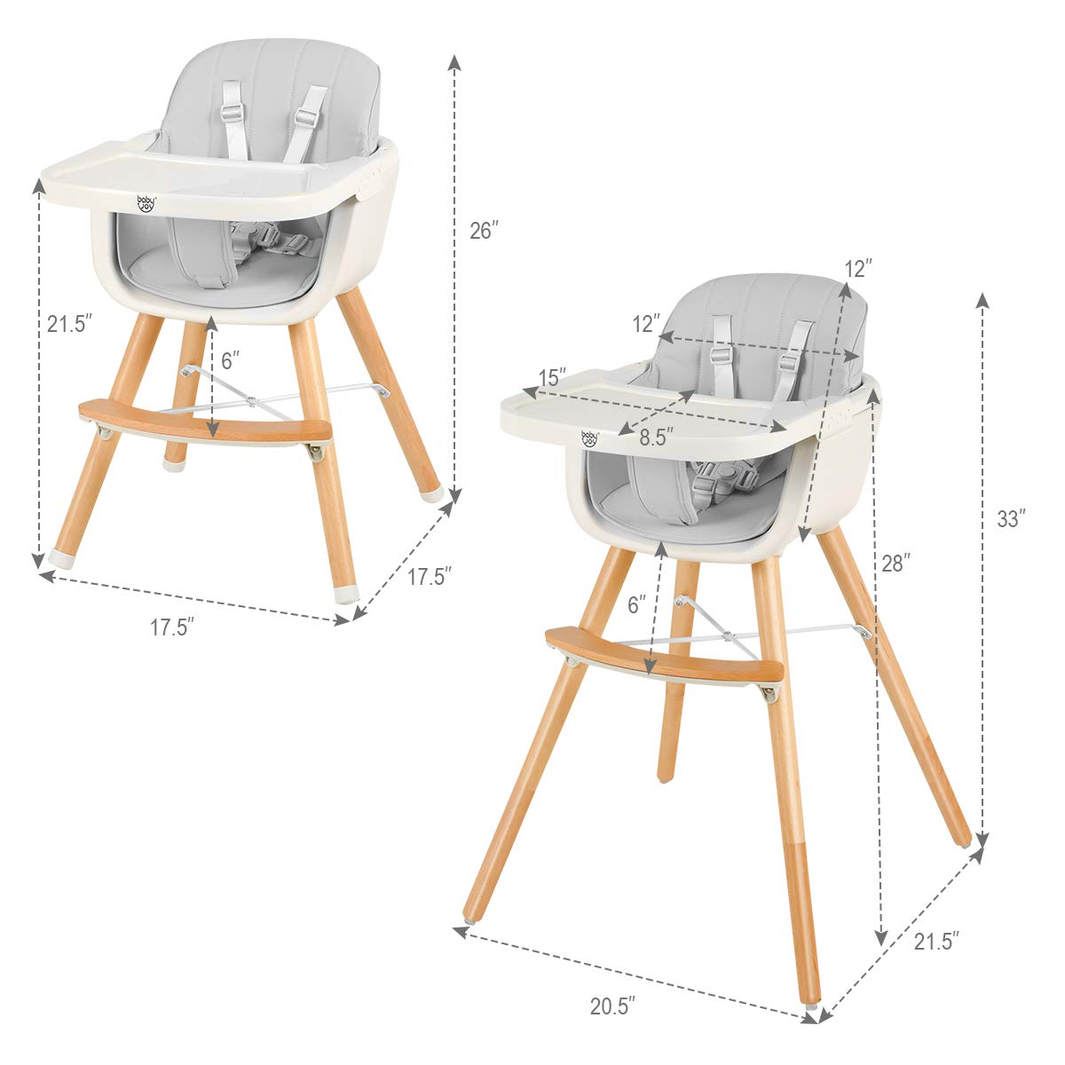 joy baby high chair