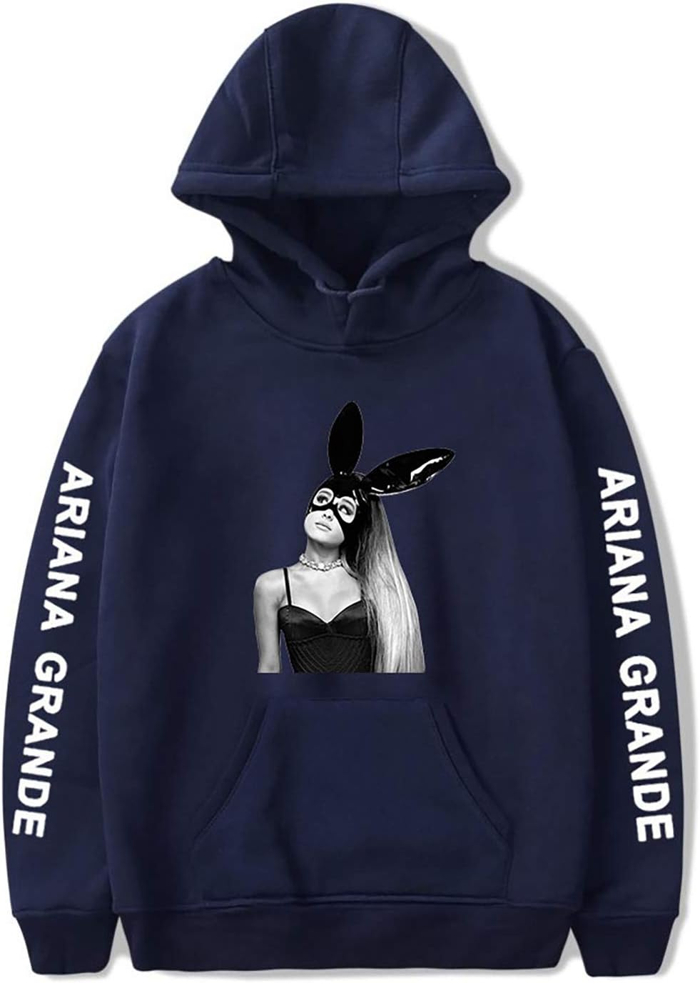 Unisex 3D Fashion Print Ari-ana Gra-nde Pullover Hoodie Hooded Sweatshirt