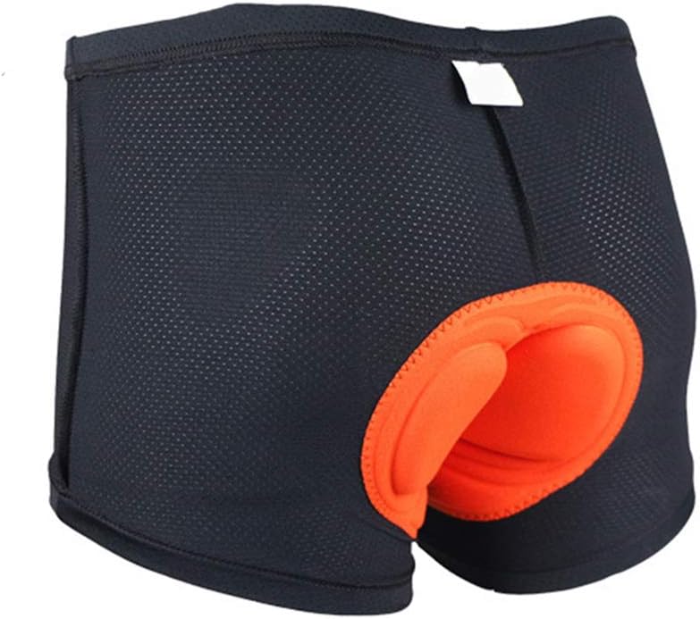 orange mountain bike shorts