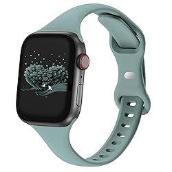 Slim Thin Narrow Bands Compatible with Apple Watch