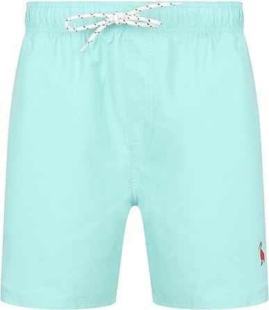 designer inspired swim trunks