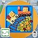UpChefs Sandwich Cutters For kids - Create Healthy School Lunches in Minutes with These Fun Bento Lunch box Accessories - Includes Fruit and Vegetable cookie cutters for kids Plus Fun Scratch Notes
