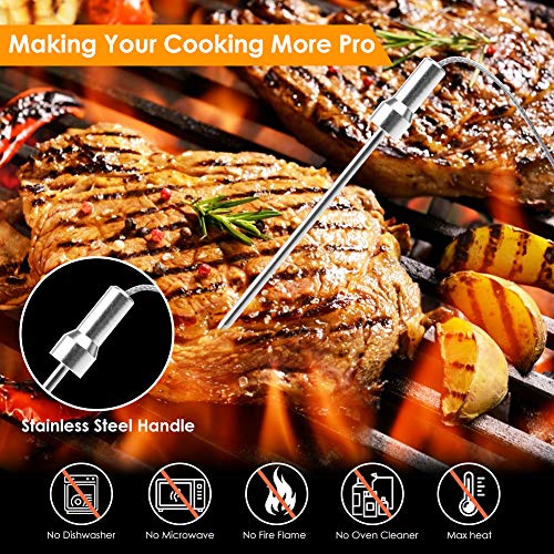 Chugod Grilling BBQ Meat Thermometer Probe Replacement Temperature