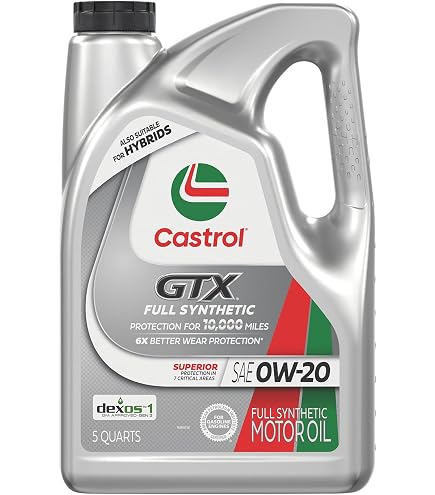 Amazon.com: Fuchs 2 Liter TITAN GT1 FLEX 5 SAE 0W-20 Engine Oil 2
