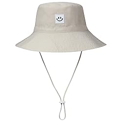 55cube Baby Sun Hat Beach Bucket hat for Girls 6-24
