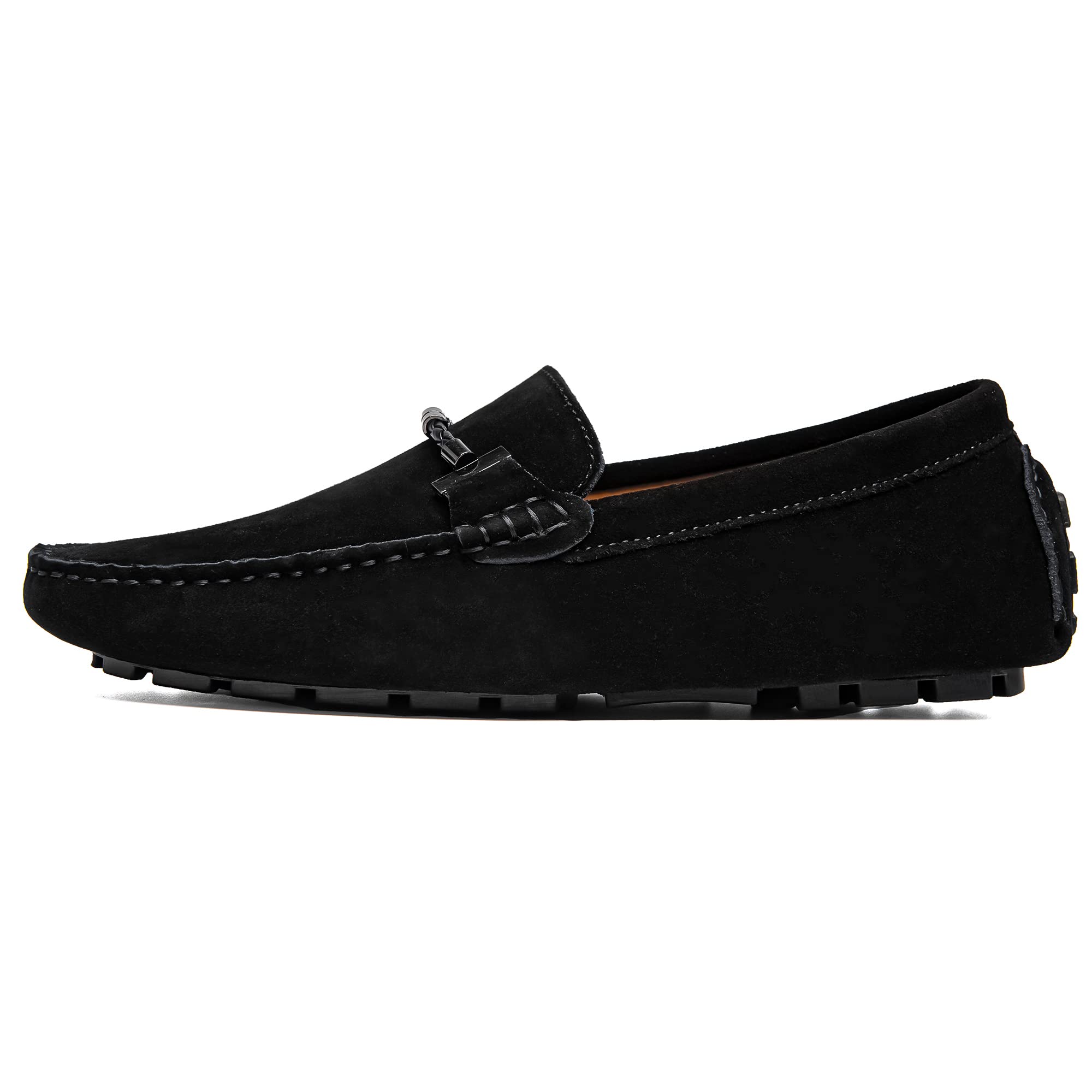 Go Tour Men's Penny Loafers Moccasin Driving Shoes Slip On Flats Boat Shoes