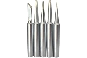 ShineNow ST Series Soldering Tip for Weller WP25, WP30,WLC100,SP40L,SP40N and WP35 Irons Tips 5pcs Pack