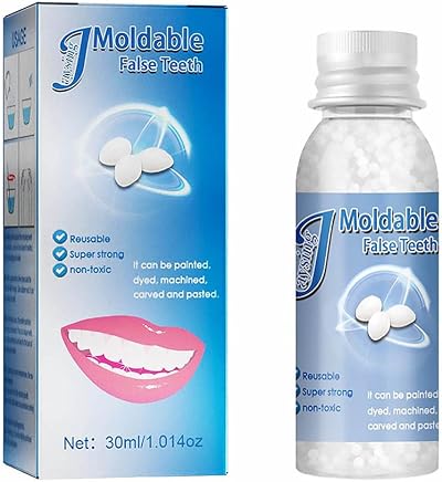 selcouth yyds Temporary Tooth Repair Kit Silicone Denture Beads 30ml