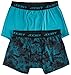 Jockey 2-pk. Microfiber Performance Boxer Briefs Large Water blue