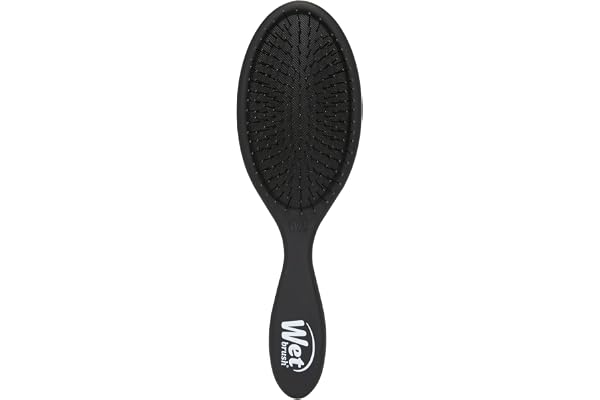 Wet Wet Brush Original Detangler Hair Brush, Black Frost, For All Hair Textures | Ultra-Soft IntelliFlex Brist