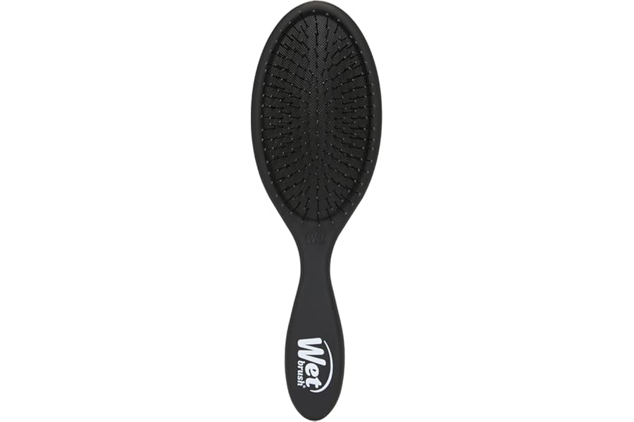Wet Brush Original Detangler Hair Brush, Black Frost – Ultra-Soft IntelliFlex Bristles – Detangling Brush Glides Through Tangles For All Hair Types (Wet Dry & Damaged Hair) – Women & Men