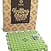 Blocking Mats for Knitting - Special Grid with Exact 1 inch Squares - Includes 100 T-Pins for Needlepoint or Crochet - Green…