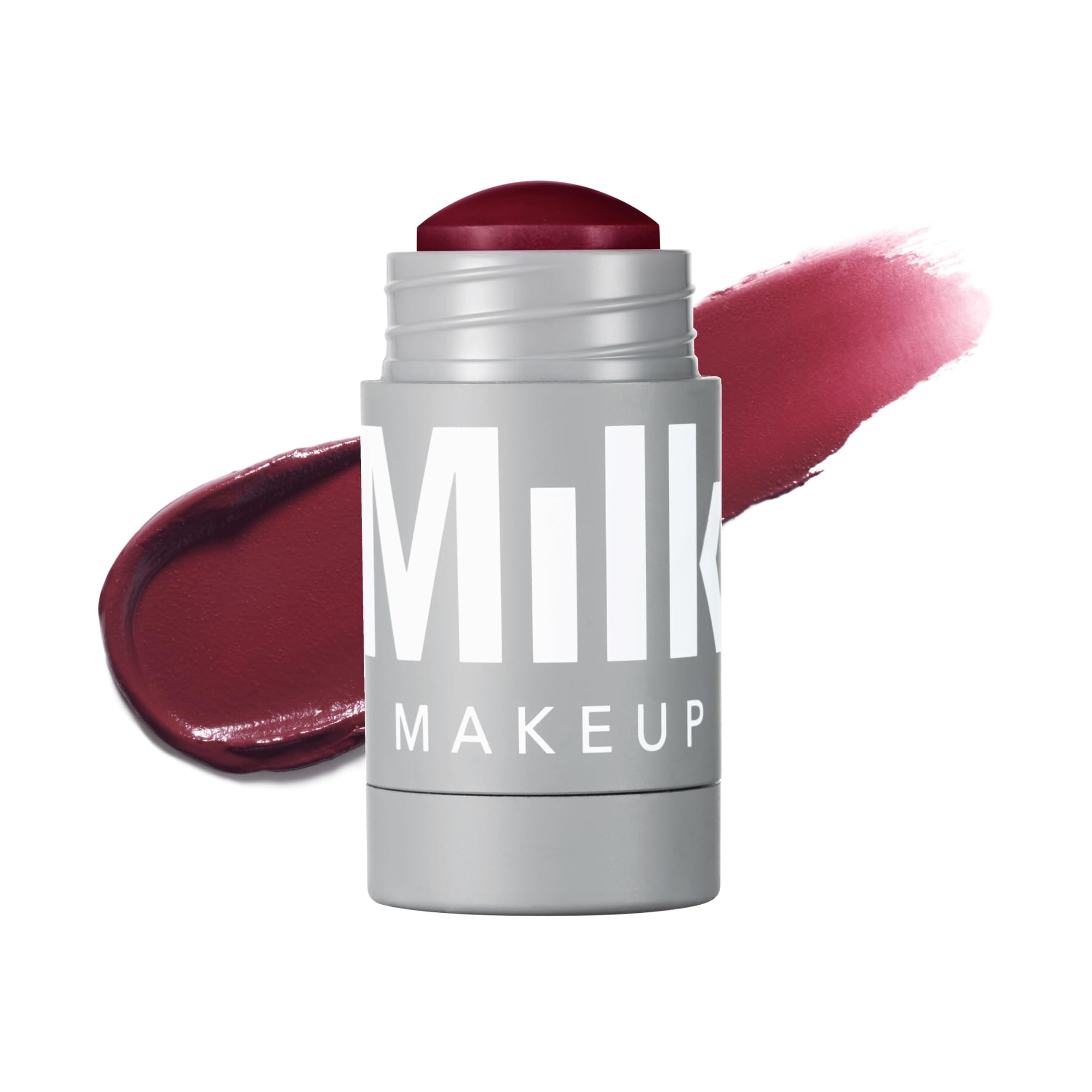 Milk Makeup Lip + Cheek, Quickie (Deep Plum) - 0.21 fl oz - Cream Blush & Lip Colour - Buildable & Blendable - 1,000+ Swipes Per Stick - Non-Comedogenic - Vegan, Cruelty Free