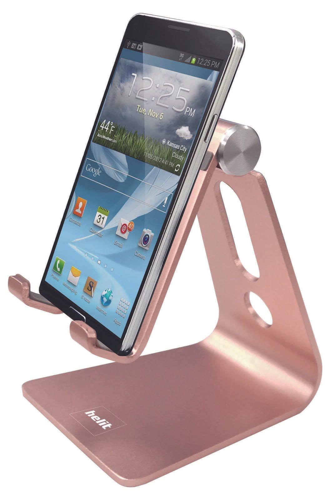 Helit The Lite Stand H2380126 Mobile Phone Holder Rose Gold