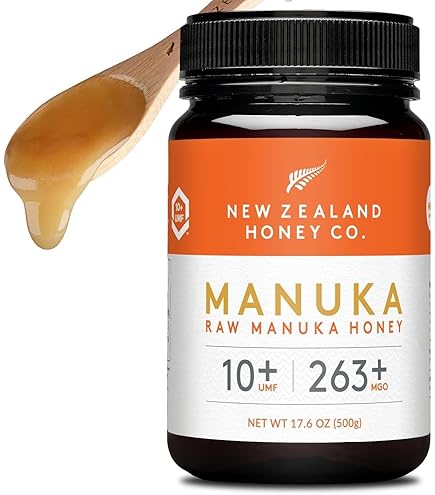 EGMONT HONEY Manuka Honey - MGO 83+ UMF 5+ 17.6oz Original from