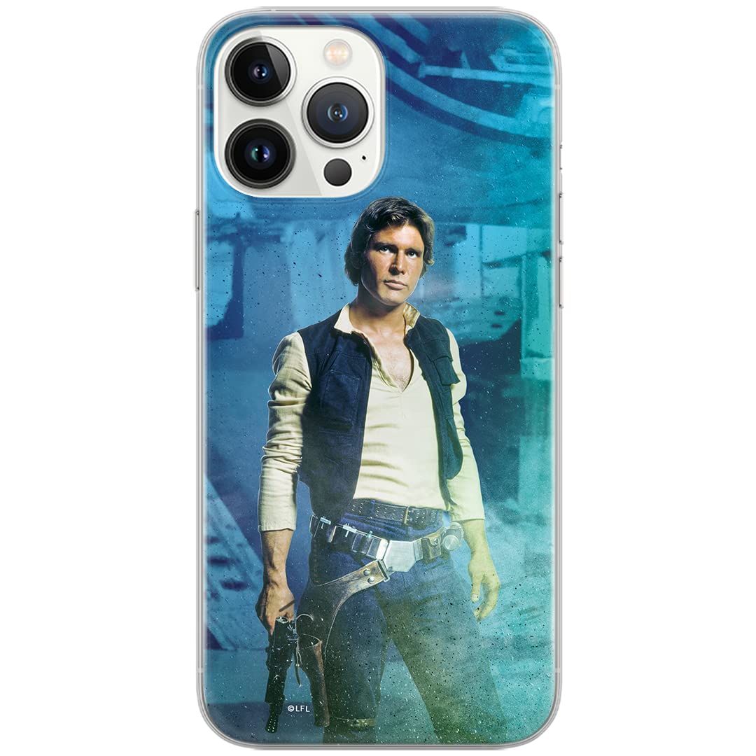 ERT GROUP mobile phone case for iPhone 13 PRO original and officially licensed Star Wars pattern Han Solo 001 optimally adapted to the shape of the mobile phone, case made of TPU