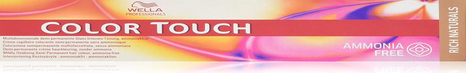 Wella Colour Touch Demi-Permanent Hair Colour, No. 9/86 Light Blonde Pearl Violet, 0.13601 kg, 60 ml (Pack of 1)