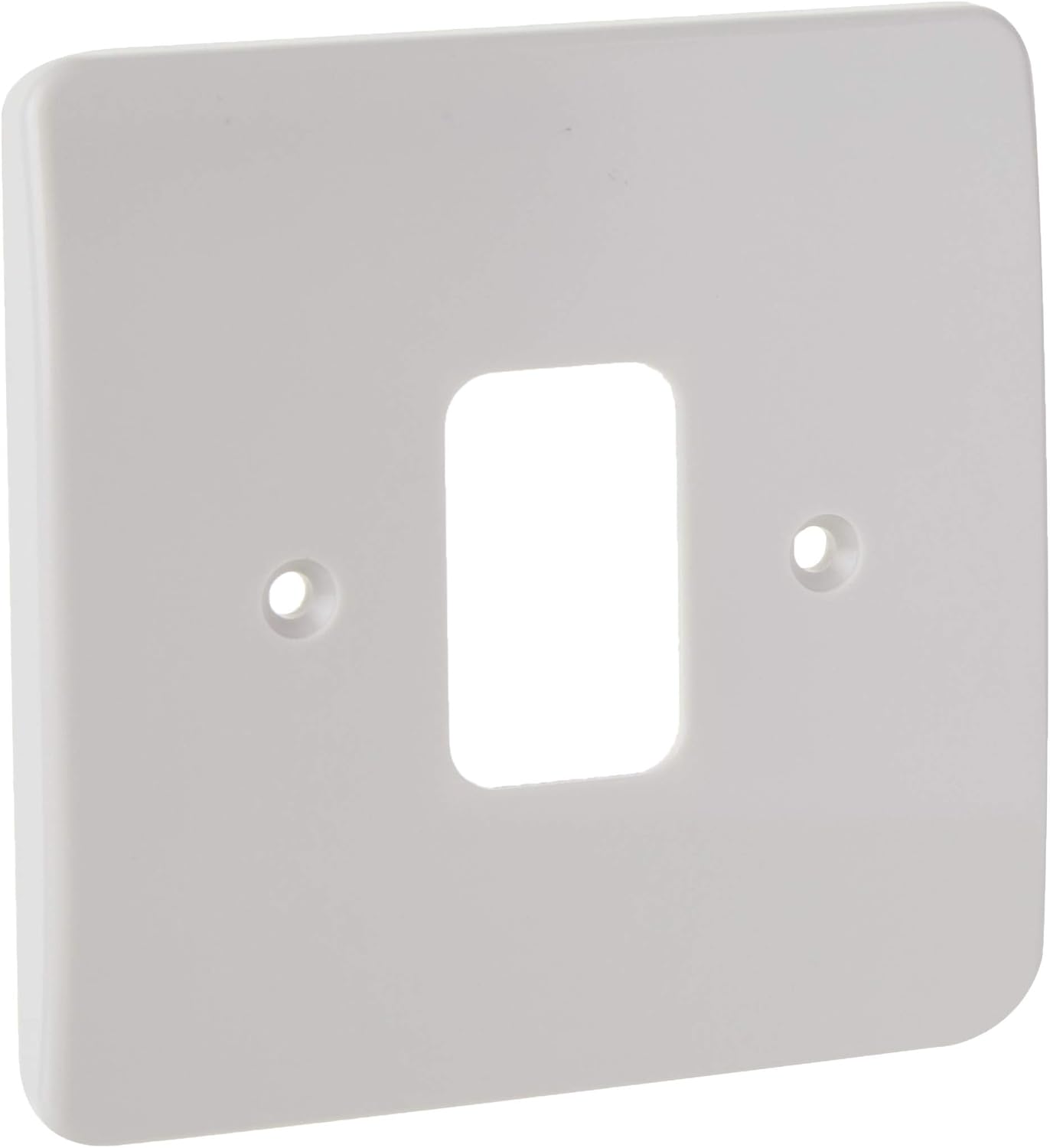 MK (ELECTRIC) Logic Plus 1 Module Grid Plus Front Plate, White