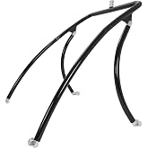 WUTIST Wakeboard Tower Compatible with Most Boats from 62"-103" Wide | Universal Boat Wake Tower Durable; Aluminium Black Powder Coated Marine