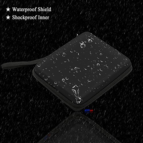 image for ADVcer 2DS Case, EVA Waterproof Hard Shield Protective Carrying Case w