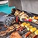 Premium Silicone BBQ Gloves & Grill Gloves in Attractive Gift Box. 13.5 inch Long for Better Protection. These Grilling Gloves are Best For Barbecue & Oven, Heat Resistant to 442 F (Size: L, 1 Pair)