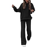 KIRUNDO Spring Fall Sweatsuits Women 2 Piece Outfit Lounge Sets 2026 Matching Airport Travel Sweatshirt Sweatpants Tracksuit