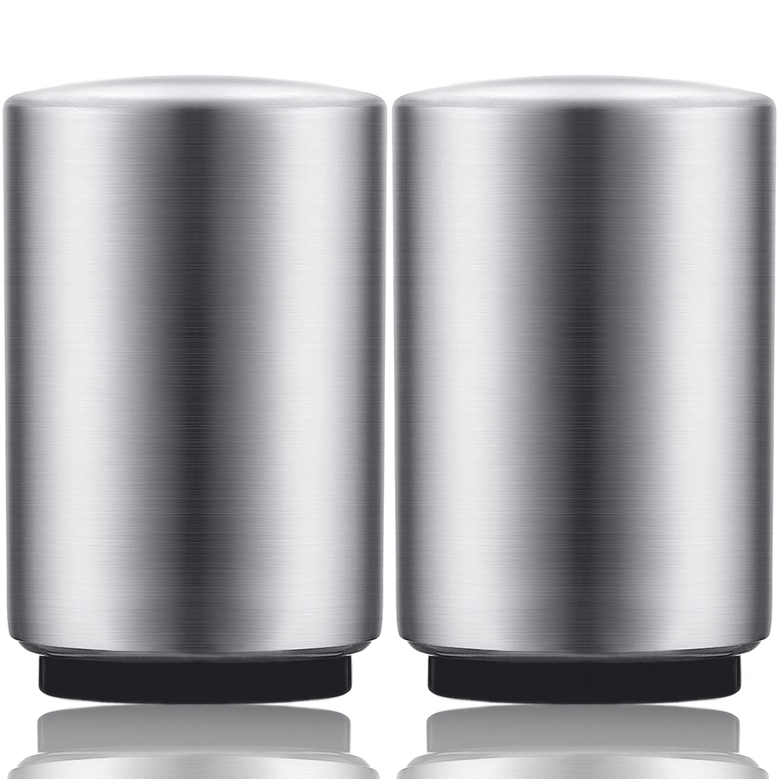 Photo 1 of 2PCS Premium Beer Bottle Opener, Automatic Stainless Steel Quick Pop the Top Can Openers by Magnet Catching No Damage Caps, Wine Accessory Push Down Off Magnetic Bartender Tool for Home Picnic Camping