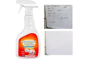 Dry Erase Board Cleaner Spray - Whiteboard Cleaner, 500ML Cleaning Agent, Whiteboard Cleaning Spray | Chalkboard Cleaners For