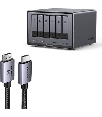 Amazon.com: UGREEN NASync DXP6800 Pro 6-Bay Desktop NAS Bundle