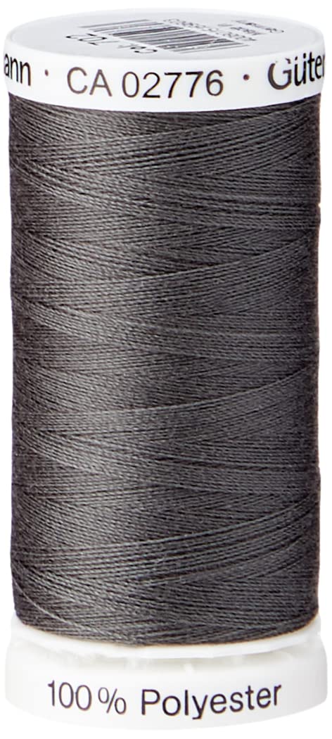 Gutermann Sew All Polyester Thread, 250Mtr, Smoke Grey (0702), 5.5 x 2.7 x 2.7 cm