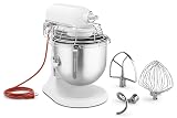 KitchenAid Commercial Series 8 Quart Bowl-Lift Stand Mixer with Stainless Steel Bowl Guard - KSMC895