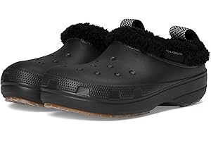 Crocs Unisex-Adult Classic Lined Shorty, Faux Fur Winter Boots