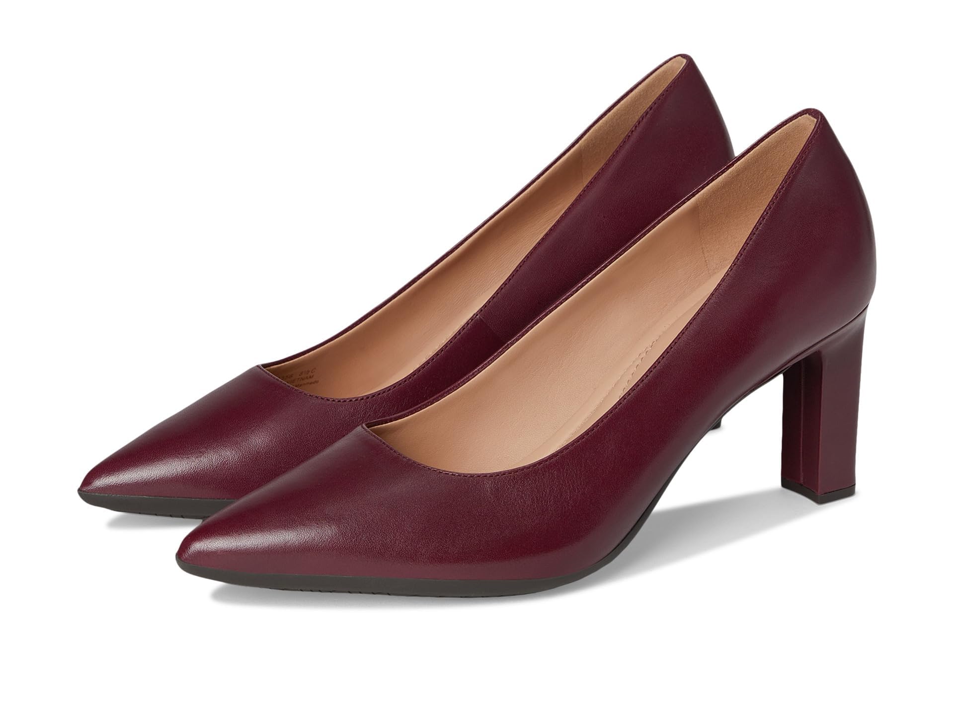 Cole Haan Women’s Grand Ambition 2.0 Angelica Pumps, Black Garnet Leather, 10-C US