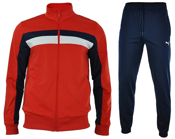 tuta puma uomo rossa