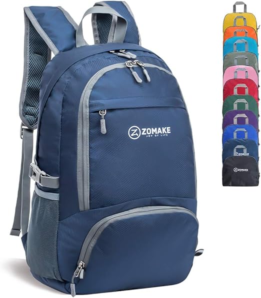ZOMAKE 30L Lightweight Packable Backpack Water Resistant Hiking Daypack
