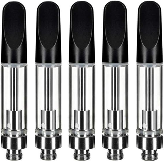 5pcs Refillable CBD Vape Cartridge CBD Atomizer for CBD Oil THC Mr.Bald