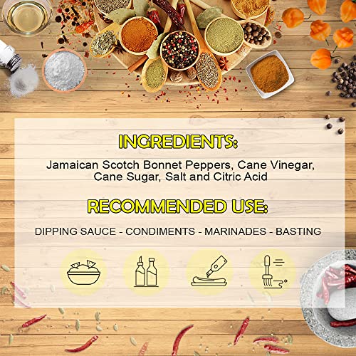 Eaton's Jamaican Scotch Pepper Sauce Sweet, Spicy, Flavorful