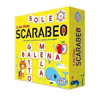 Spin Master Games Primo Scarabeo Tavolo Gioco Per Lapprendimento Di Parole Dai 4 Ai 7 Anni Junior Multicolore 6053994