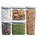 OXO - Good Grips POP Big Square 2.4-Quart Storage Container (Set of 4)