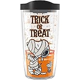 Tervis Peanuts - Halloween Snoopy Trick or Treat Made in USA Double Walled Insulated Tumbler Travel Cup Keeps Drinks Cold & Hot, 16oz, Classic