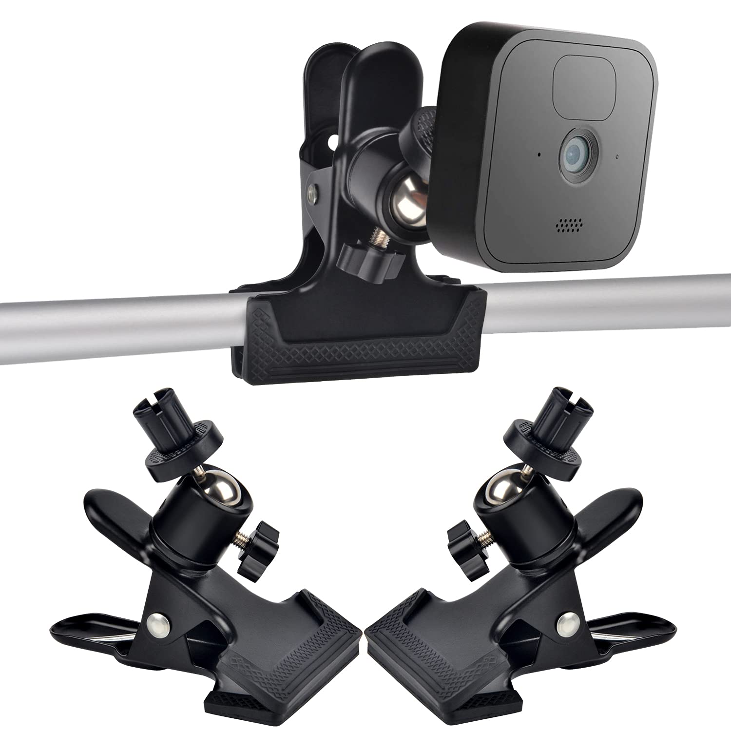 2 Supports Flexibles Pour Caméra Blink – Compatible XT, XT2, Mini, Intérieur/extérieur, Fixation Sans Perçage