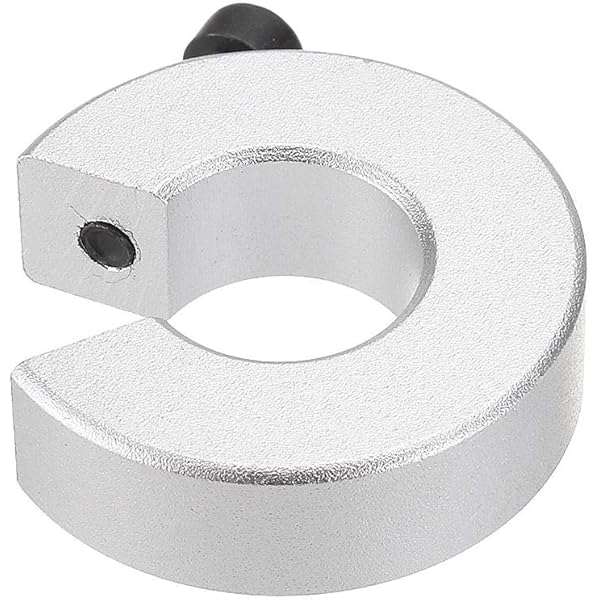 ULTECHNOVO 2PCS Shaft Collars Aluminum Split ClampOn Shaft Clamping