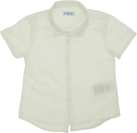 baby white linen shirt