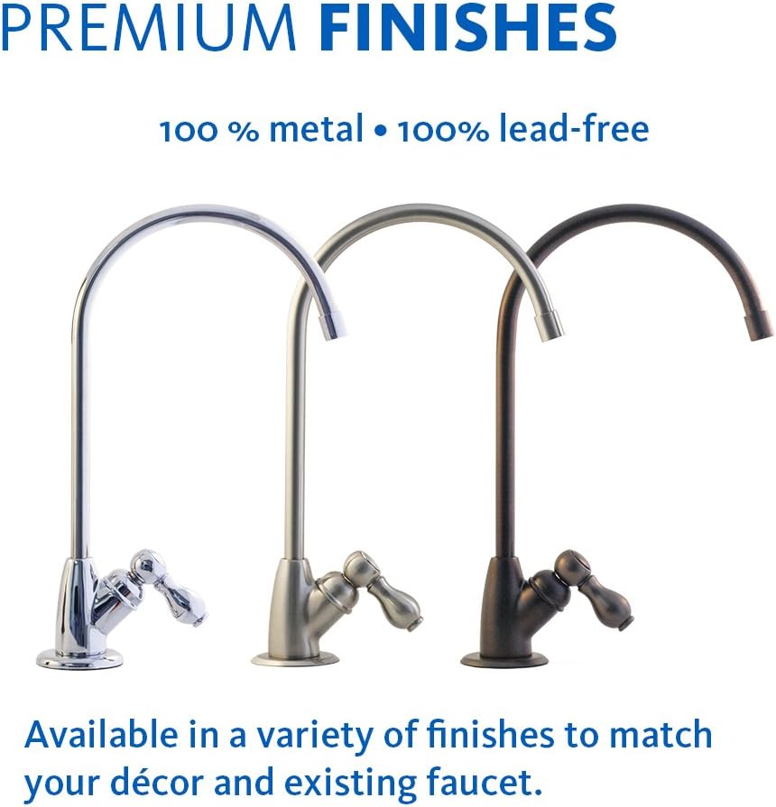 Aquasana 2-Stage Under Sink Water Filter System with Oil-Rubbed Bronze Faucet - Undersink Water Filtration Systems - 
