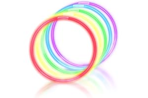 Windy City Novelties 22" Glow Stick Necklaces - 50 Pack
