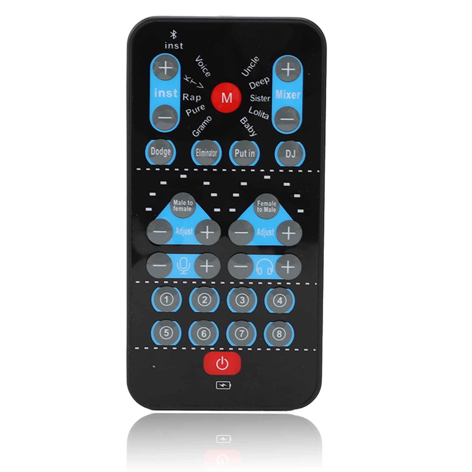 Voice Changer, Sound Maching with 8 Sound Effects, Handheld Microphone Voice Changer Sound Effects Machine for Kids, for Friends Voice Changer Voice Changer Ghostface Voice Changer