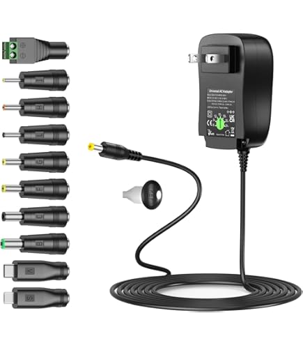 AC Adapter Charger For Logitech S-00041 USB Hub Speakers AudioHub Power Supply - Foto 6